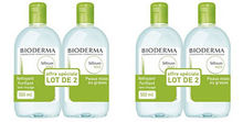 BIODERMA S&eacute;bium H2O Solution Micellaire (Lot 4x500mL)