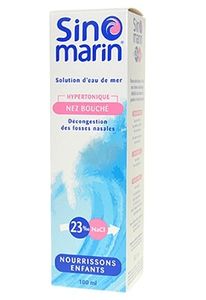 SINOMARIN Hypertonique Nez bouch&eacute; Nourrissons Enfants 100mL