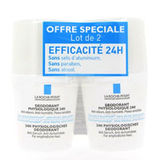 La Roche Posay D&eacute;odorant Physiologique 24H Bille 2x50mL