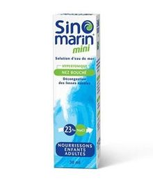 SINOMARIN Mini Hypertonique Nez Bouch&eacute; 30mL