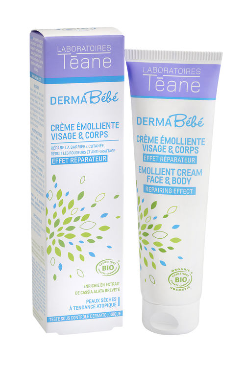 T&eacute;ane Cr&egrave;me &eacute;molliente Visage & Corps BIO 150 mL