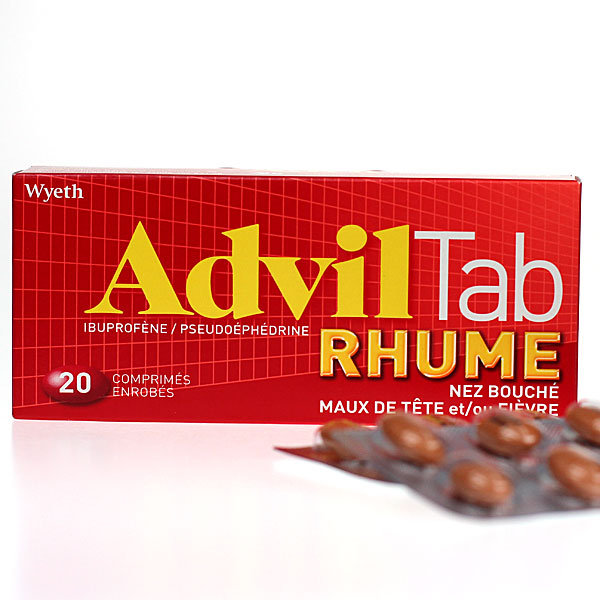 Advil Tab Rhume 20 comprim&eacute;s