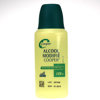 Alcool modifi&eacute; Cooper 125 ml