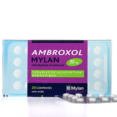 Ambroxol Mylan 30 mg 20 comprim&eacute;s