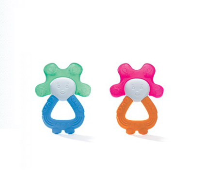 DODIE Anneau de Dentition R&eacute;frig&eacute;r&eacute; 2 en 1 Bleu ou Rose