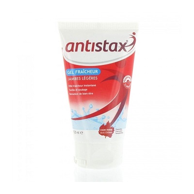 ANTISTAX Gel Fra&icirc;cheur Jambes L&eacute;g&egrave;res 125ml