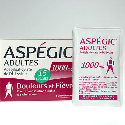 asp&eacute;gic 1000mg 15 sachets