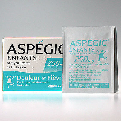 asp&eacute;gic 250mg 20 sachets