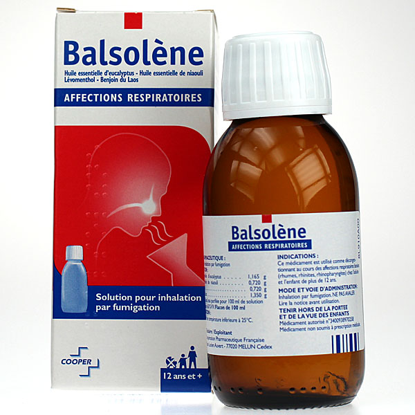 Balsol&egrave;ne inhalation flacon 100 ml