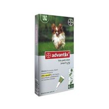 BAYER Advantix Tr&egrave;s Petit Chien 1.5 a 4kg 4x0.4ml