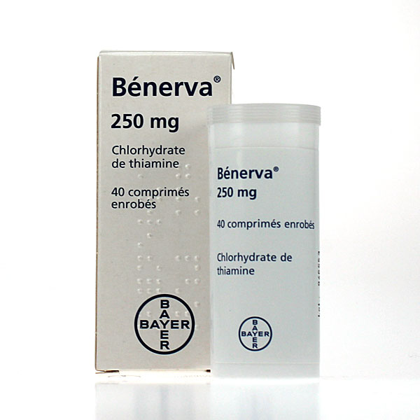 B&eacute;nerva 250mg 40 cprs