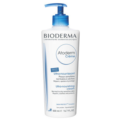 bioderma atoderm cr&egrave;me corps parfum&eacute;e 500ml