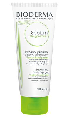 BIODERMA S&eacute;bium Gel Gommant Exfoliant Purifiant 100mL