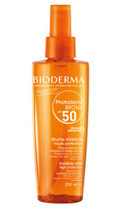 BIODERMA Photoderm Bronz SPF50+ Spray Huile S&egrave;che 200mL
