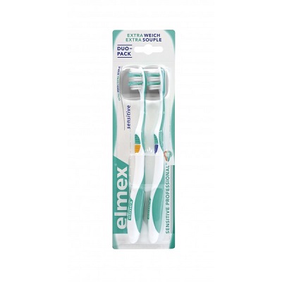 ELMEX Brosse &agrave; dents Duo Sensitive Extra Souple