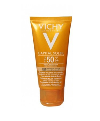 VICHY Capital Soleil Emulsion Toucher Sec BB Teint&eacute;e SPF 50 50mL