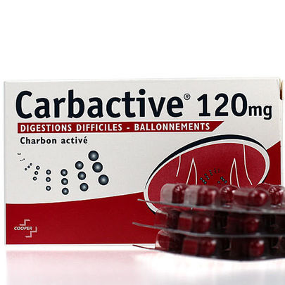 Carbactive 120 mg 30 g&eacute;lules