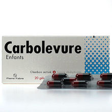 Carbolevure Enfants 20 g&eacute;lules