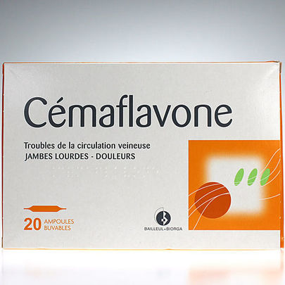 C&eacute;maflavone 20 ampoules buvables