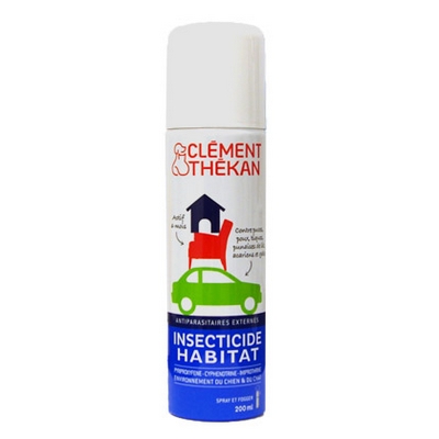 CL&Eacute;MENT THEKAN Antiparasitaire Externe Insecticide Habitat 200ml