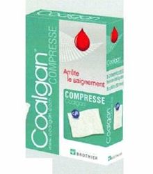 COALGAN compresse 5 compresses h&eacute;mostatiques