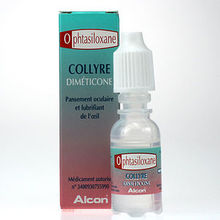 Collyre dim&eacute;ticone flacon 10 ml