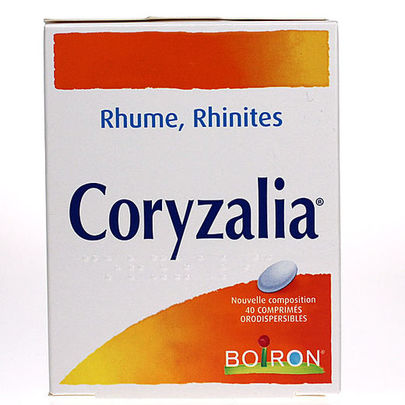 Coryzalia Rhume Rhinites 40 comprim&eacute;s