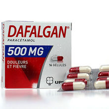 dafalgan 500mg 16 g&eacute;lules
