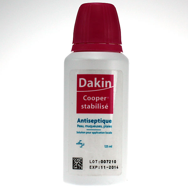 Dakin Cooper stabilis&eacute; 125 ml