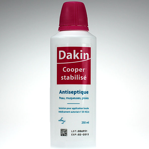 Dakin Cooper stabilis&eacute; 250 ml