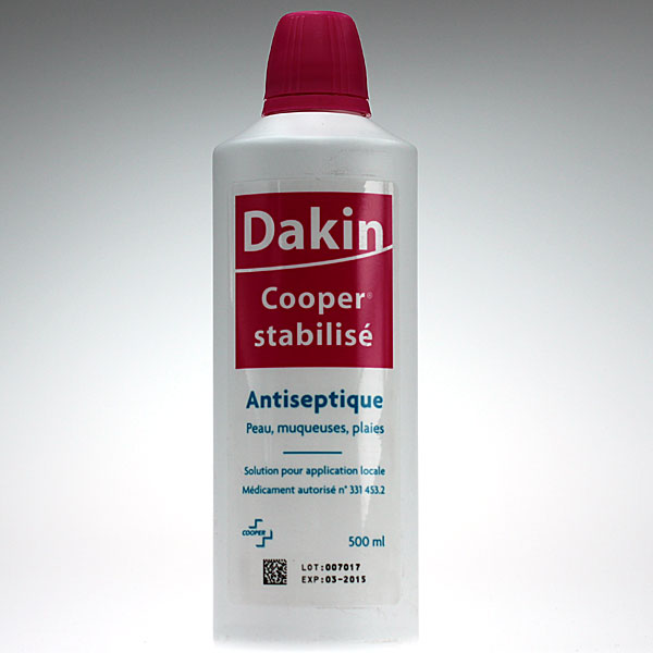 Dakin Cooper stabilis&eacute; 500 ml