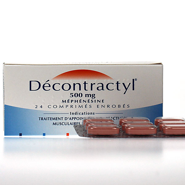 D&eacute;contractyl 500mg 24 cprs