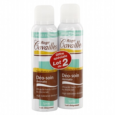 ROGE CAVAILLES D&eacute;o-soin dermato Spray 2*150mL