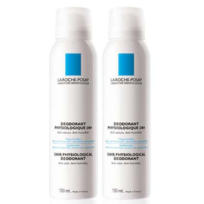 La Roche Posay D&eacute;odorant Physiologique 24H Spray 150mL duo
