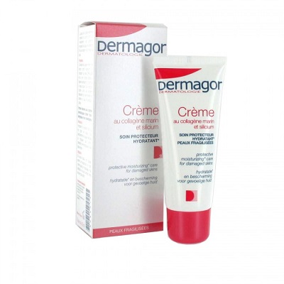 DERMAGOR Cr&egrave;me au collagene marin et silicium 40mL