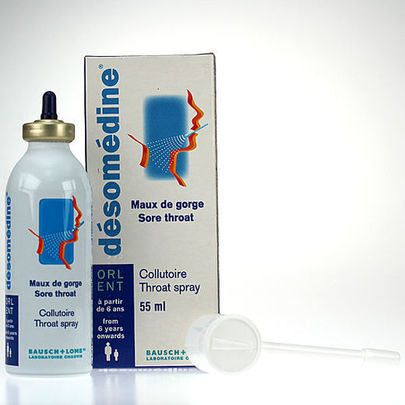 D&eacute;som&eacute;dine Maux de gorge spray 55 ml
