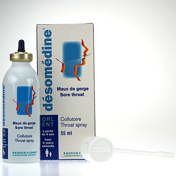D&eacute;som&eacute;dine Maux de gorge spray 55 ml
