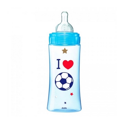 DODIE Biberon Anti-Colique Initiation+ Edition Limit&eacute;e Sp&eacute;cial Euro 2016