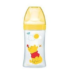 DODIE Biberon 1&egrave;re &acirc;ge Sensation+ d&eacute;bit 2 &eacute;dition limit&eacute;e Winnie 270mL