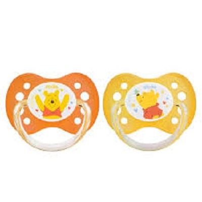 DODIE Duo sucettes anatomiques Winnie (0 &agrave; 6 mois) A62