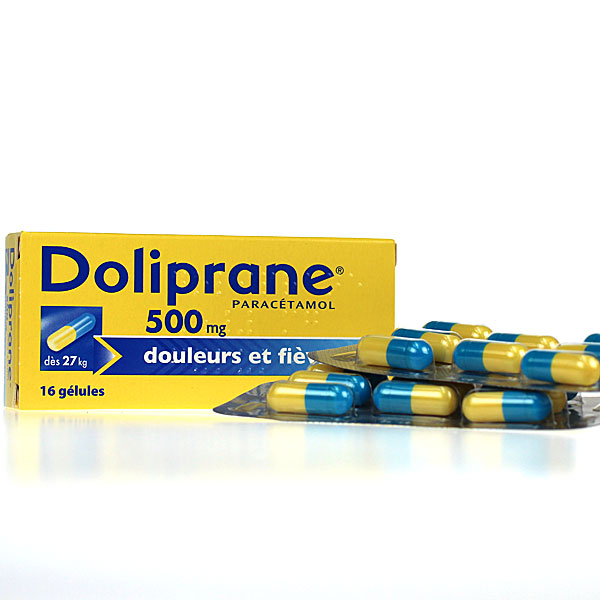 doliprane 500mg 16 g&eacute;lules