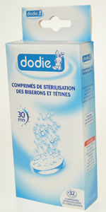 Dodie Comprim&eacute;s de St&eacute;rilisation &agrave; Froid par 32