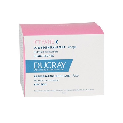 Ducray Ictyane soin r&eacute;g&eacute;n&eacute;rant nuit 50ml
