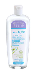 T&eacute;ane Derma B&eacute;b&eacute; Eau Micellaire Visage & Corps BIO 400 ml
