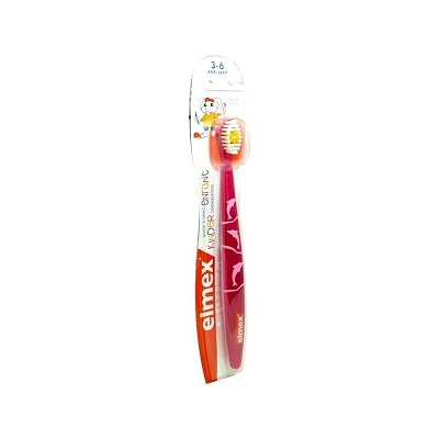 ELMEX Brosse &agrave; dents Enfant 3-6 ans Souple