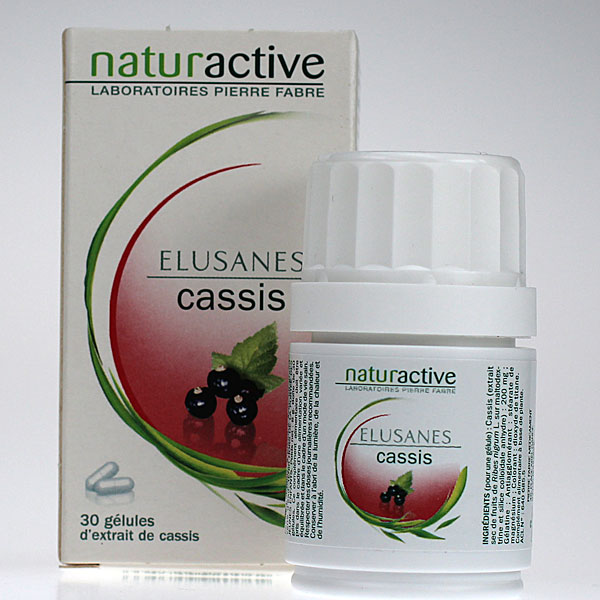 Elusanes Cassis 30 g&eacute;lules