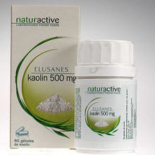 Elusanes Kaolin 500 mg 60 g&eacute;lules
