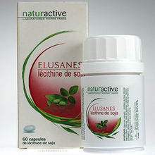 Elusanes L&eacute;cithine de soja 60 capsules