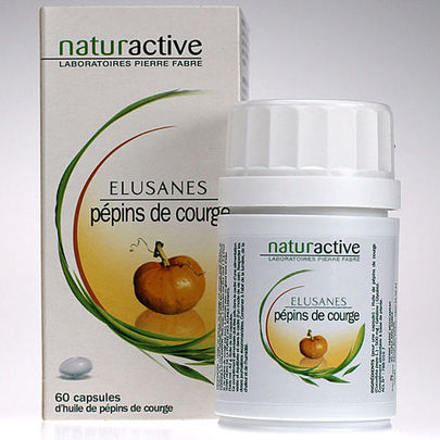 Elusanes P&eacute;pins de courge 60 capsules