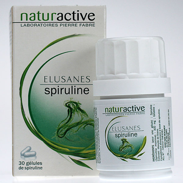Elusanes Spiruline 30 g&eacute;lules